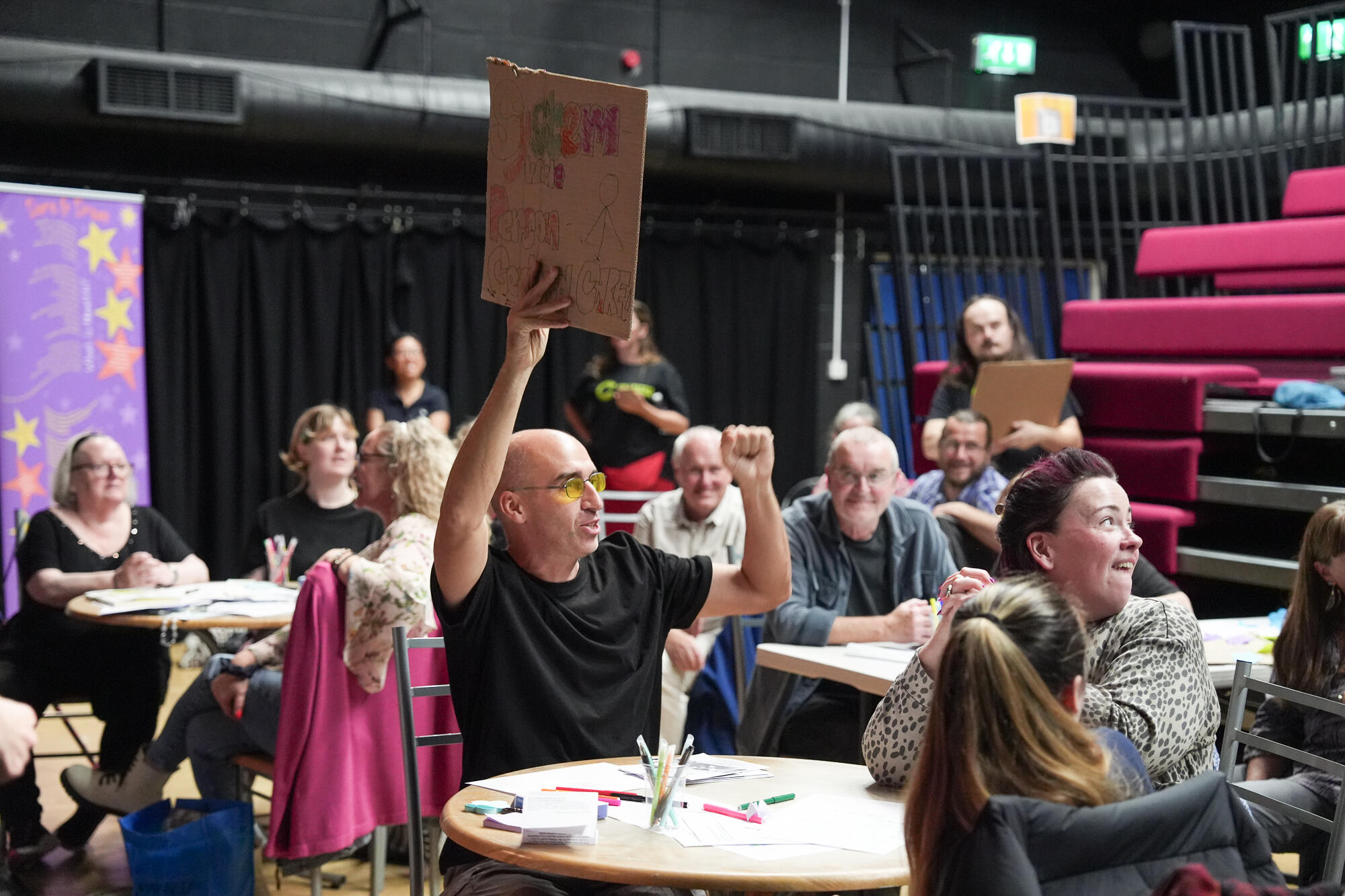 Interaction and response: Dare to Dream performance: A journey to Health Utopia / photo LSTM Interaction and response: Dare to Dream performance: A journey to Health Utopia / photo LSTM