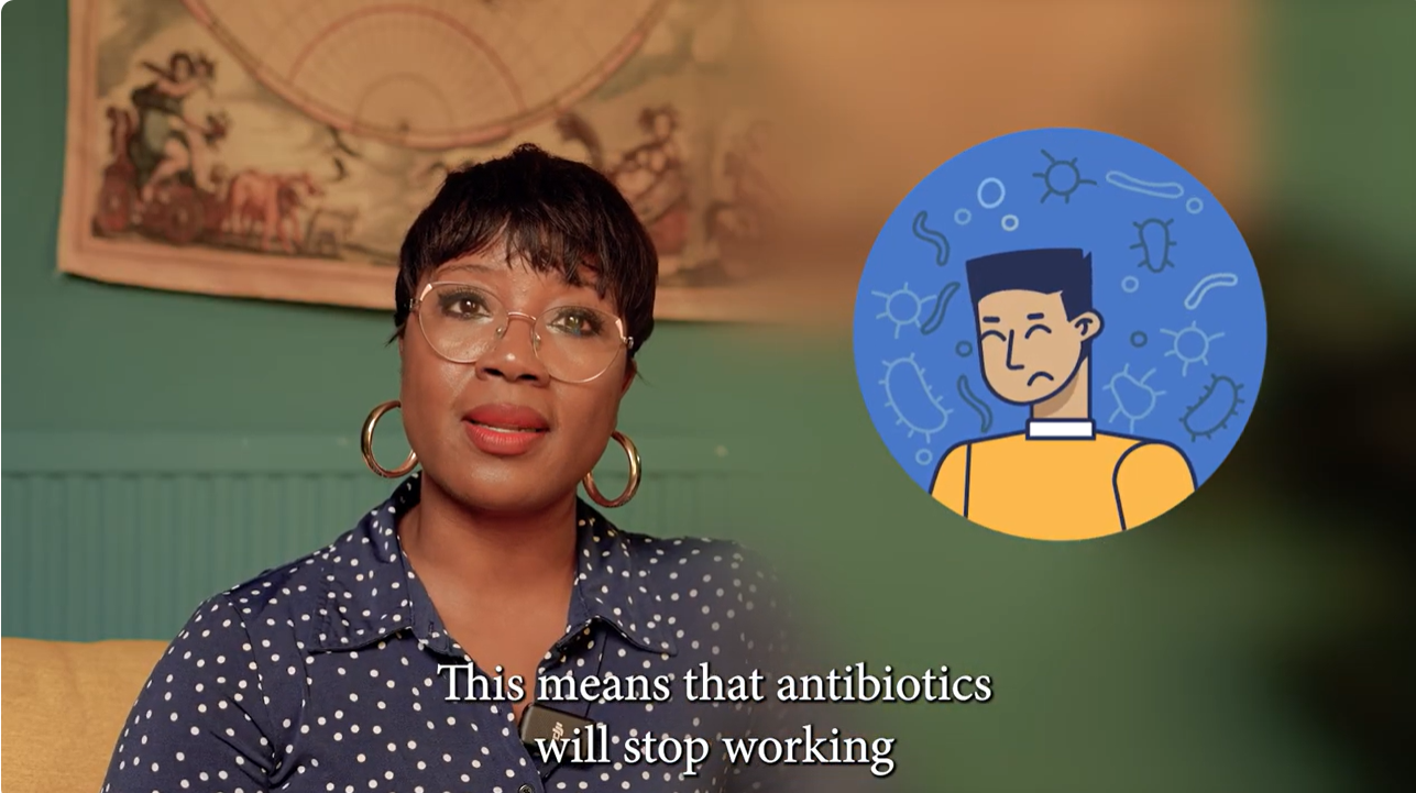 A screengrab from the Stay Healthy Liverpool information film A screengrab from the Stay Healthy Liverpool information film